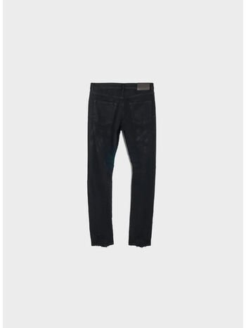 JEANS SUPER SLIM BLACK DENIM, BOP BLACK OIL SPILL, small