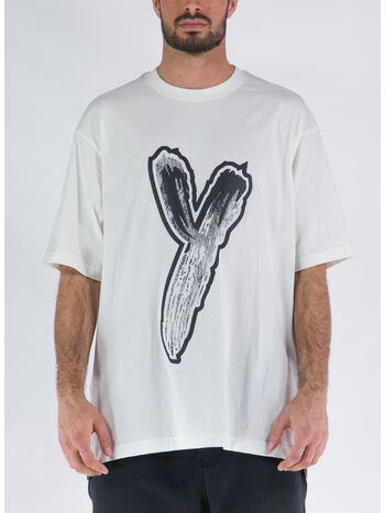 T-SHIRT LOGO GFX TEE, OWHITE, small