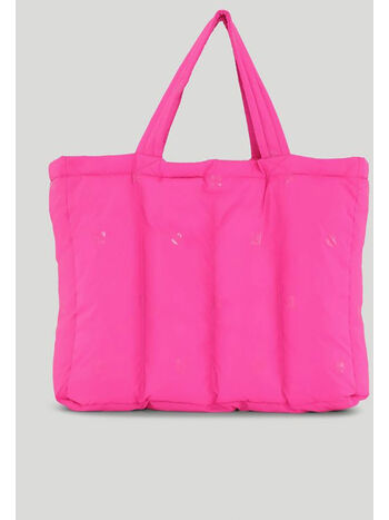 BORSA PUFFER TOTE, 17-2435 PINK GLOW, small