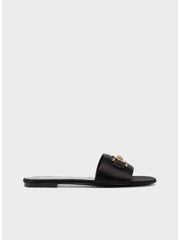 SANDALI BASSI IN RASO MEDUSA '95, , small