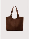 BORSA C-EASY SUEDE LARGE, W11 COGNAC/COGNAC, thumb