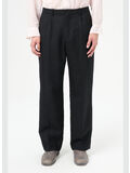 BLACK PANAMA WOOL
