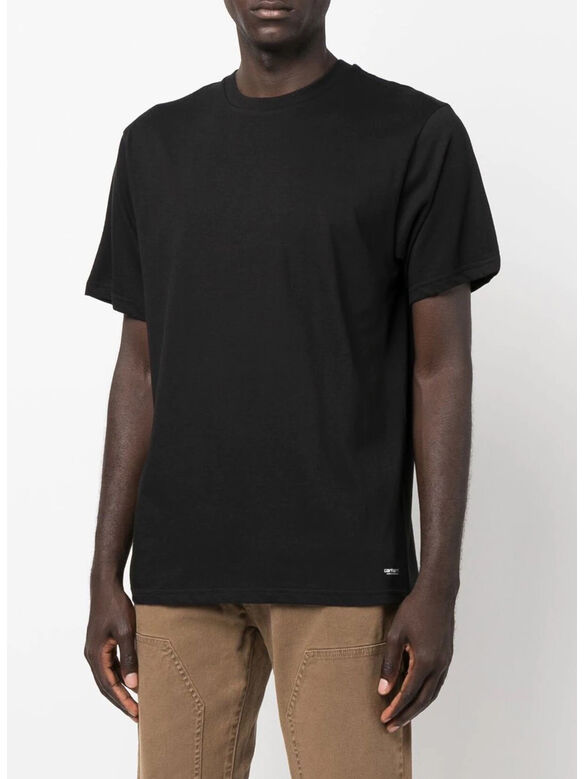 T-SHIRT STANDARD CREW NECK, 933XX BLACK/BLACK, medium