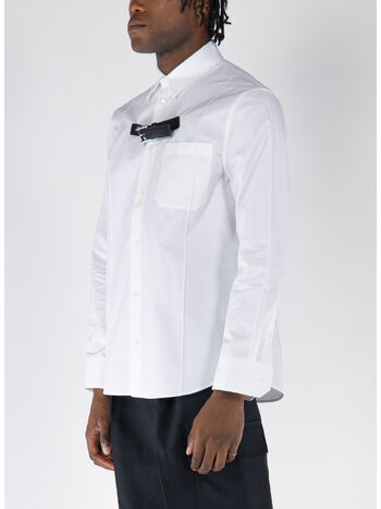 CAMICIA INFORMAL HEAVY POPLIN FABRIC, 1W000 OPTICAL WHITE, small