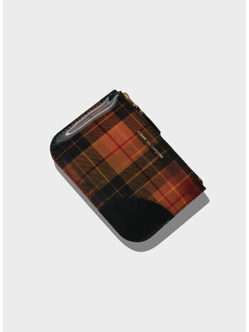 PORTAFOGLIO LENTICULAR TARTAN UNISEX, RED/YELLOW, small