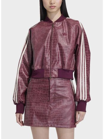 GIACCA PLEATHER, MAROON, small