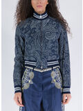 GIACCA BOMBER PAISLEY, 200 BLU, thumb