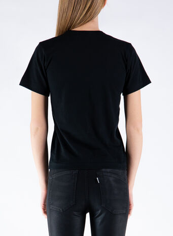 T-SHIRT PLAY, BLACK, small