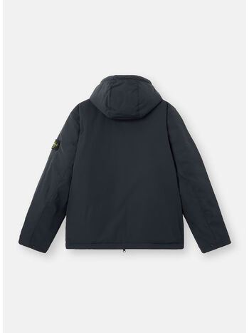 GIACCA CON CAPPUCCIO MICRO TWILL ANTIGOCCIA, V0029 BLACK, small