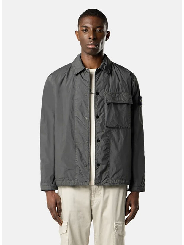 CAMICIA CRINKLE, V0065 CHARCOAL, large