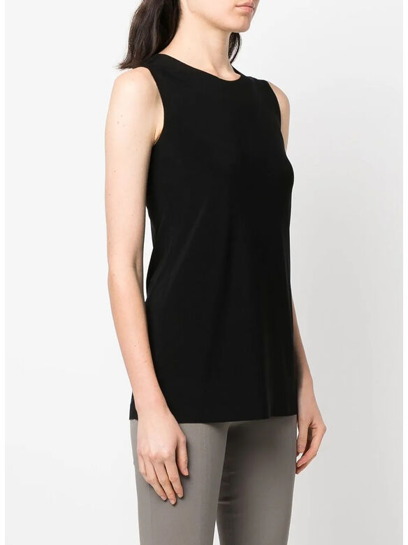CANOTTA IN JERSEY, BLACK, medium