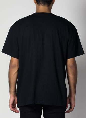 T-SHIRT NEVER COMIN' DOWN, BLACK, small