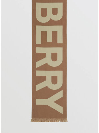 SCIARPA MU B TXT RWS WL FTBL SC, A8773 BIRCH BROWN, small