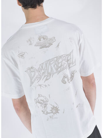 T-SHIRT SINISTER, IVORY, small