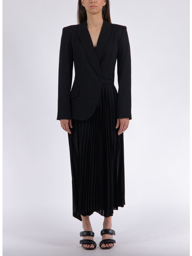ABITO AMBRETTA COMBO BLAZER, BLACK, large