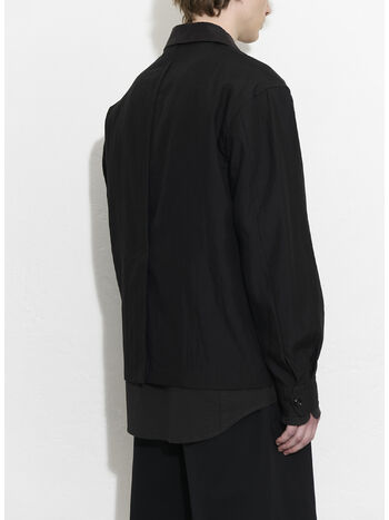 GIUBBOTTO PACK BLAZER, Soot Black Techflax, small