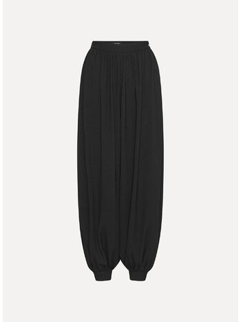 PANTALONE BALLOON PLEATED, 100 BLACK, small