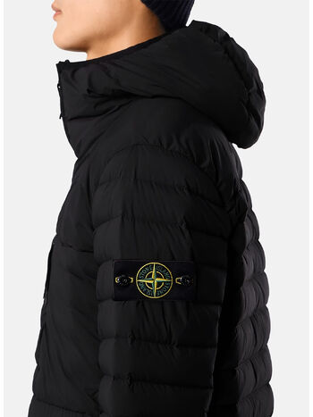 GIUBBOTTO SEAMLESS TUNNEL HOODED, V0029 BLACK, small
