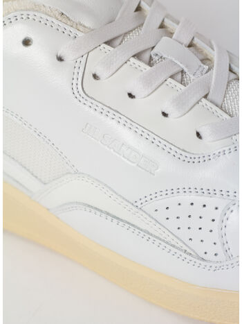 SCARPA IN PELLE, 100 WHITE / ECRU, small