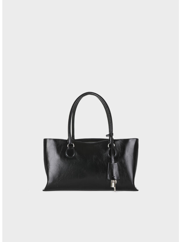 BORSA SHELL BROT, BLACK, large