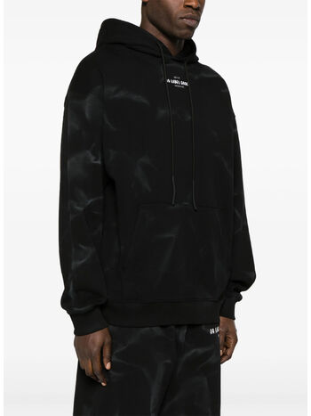 FELPA HOODIE SMOKE, P398 BLACK + 44 SMOKE PRINT, small