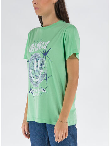 T-SHIRT LIGHT JERSEY SMILEY RELAXED TEE, 484 PEAPOD, small