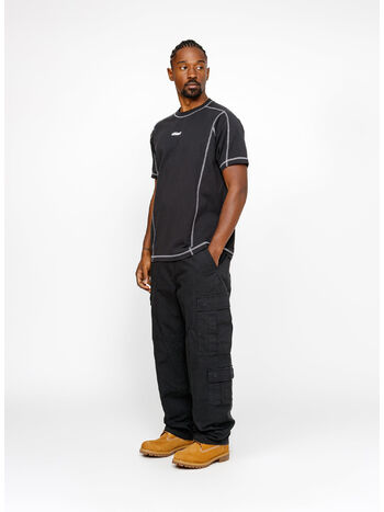 PANTALONE RIPSTOP SURPLUS CARGO UNISEX, BLACK, small