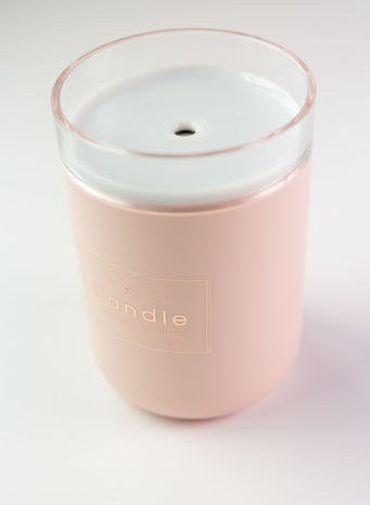 CANDLE HUMIDIFIER, PINK, small