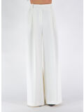 PANTALONE SARTORIALE AMPIO, OFF-WHITE, thumb