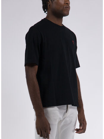 T-SHIRT RED AMI DE COEUR, 001 BLACK, small