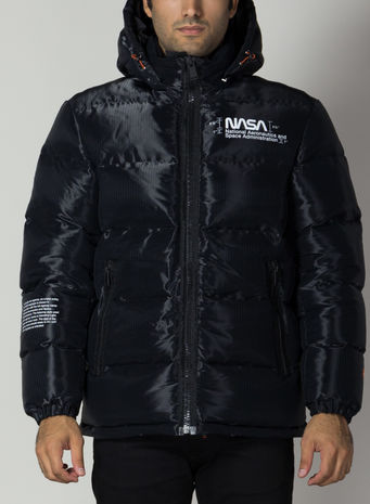 GIUBBOTTO NASA SPACE JACKET, BLACK/MULTI, small