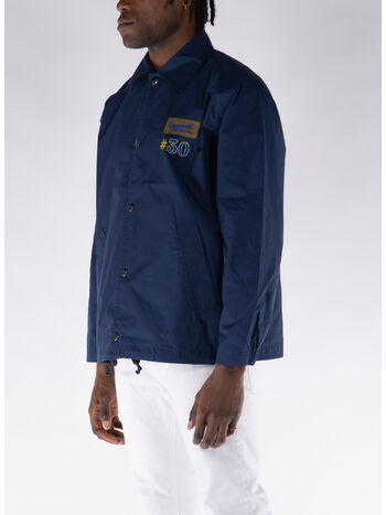 GIACCA EMBROIDERED HEAD COACH HALLEY RIPSTOP, NAVY, small