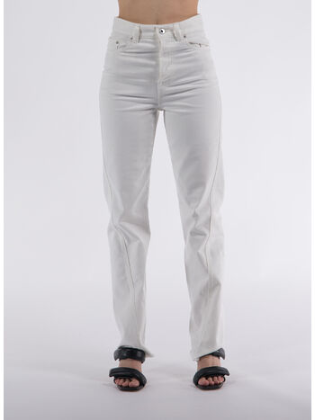 JEANS DENIM TWISTED, 01 OPTIC WHITE, small