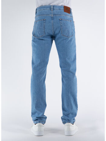 JEANS LOGO, 201 BLU, small