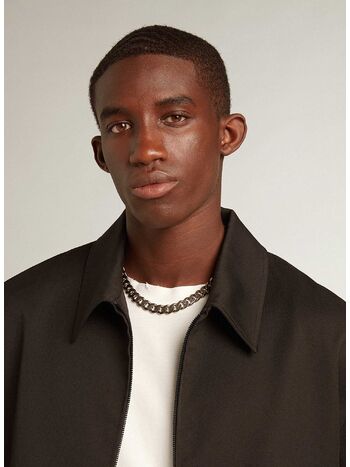 GIACCA GOLDEN FULL ZIP, 90100 BLACK, small