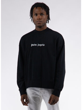 FELPA GIROCOLLO CON STAMPA LOGO, , small