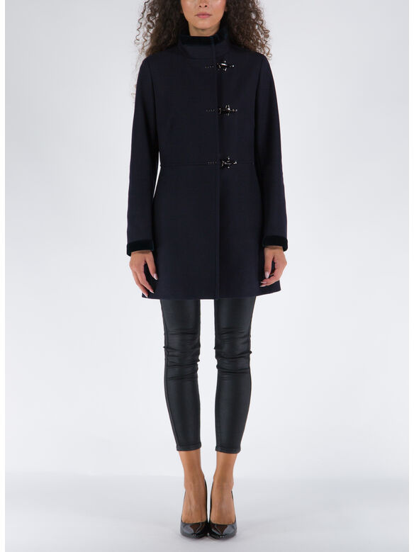 CAPPOTTO VIRGINIA, U809 BLU PETROLIO, medium