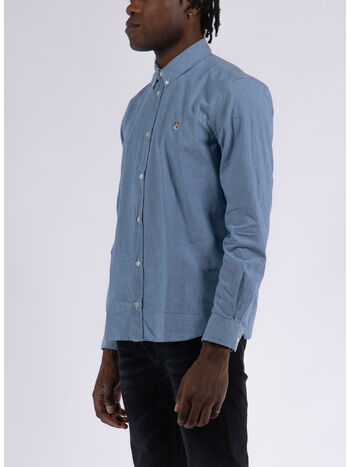 CAMICIA FOX HEAD CLASSIC, P417 WASHED INDIGO, small