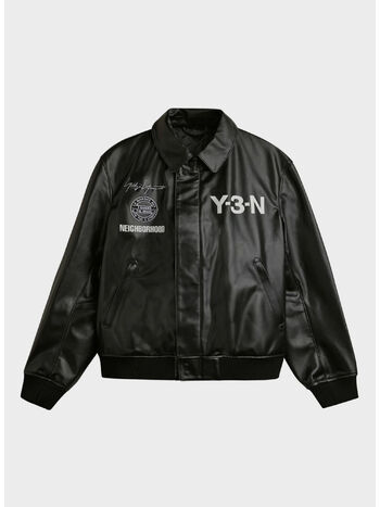 GIACCA NBHD IN PELLE, BLACK, small