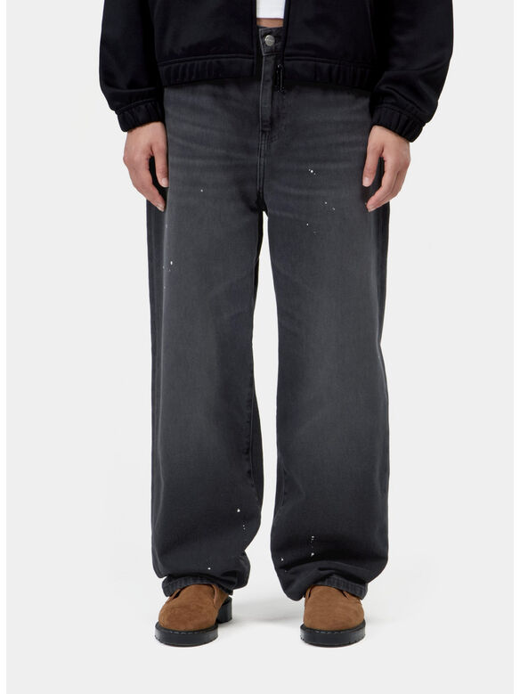 PANTALONE ARIN, 89EJ Black, destroy wash, splatter, medium