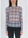 MAGLIA LONG SLEEVE UNDERPINNING, 002 OFF WHITE, thumb