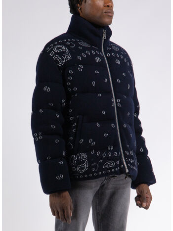 GIUBBOTTO BANDANA PUFFER, 4684 MIDNIGHT BLUE, small