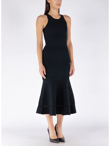 ABITO SLEEVELESS FIT AND FLARE, BLACK BLACK, small