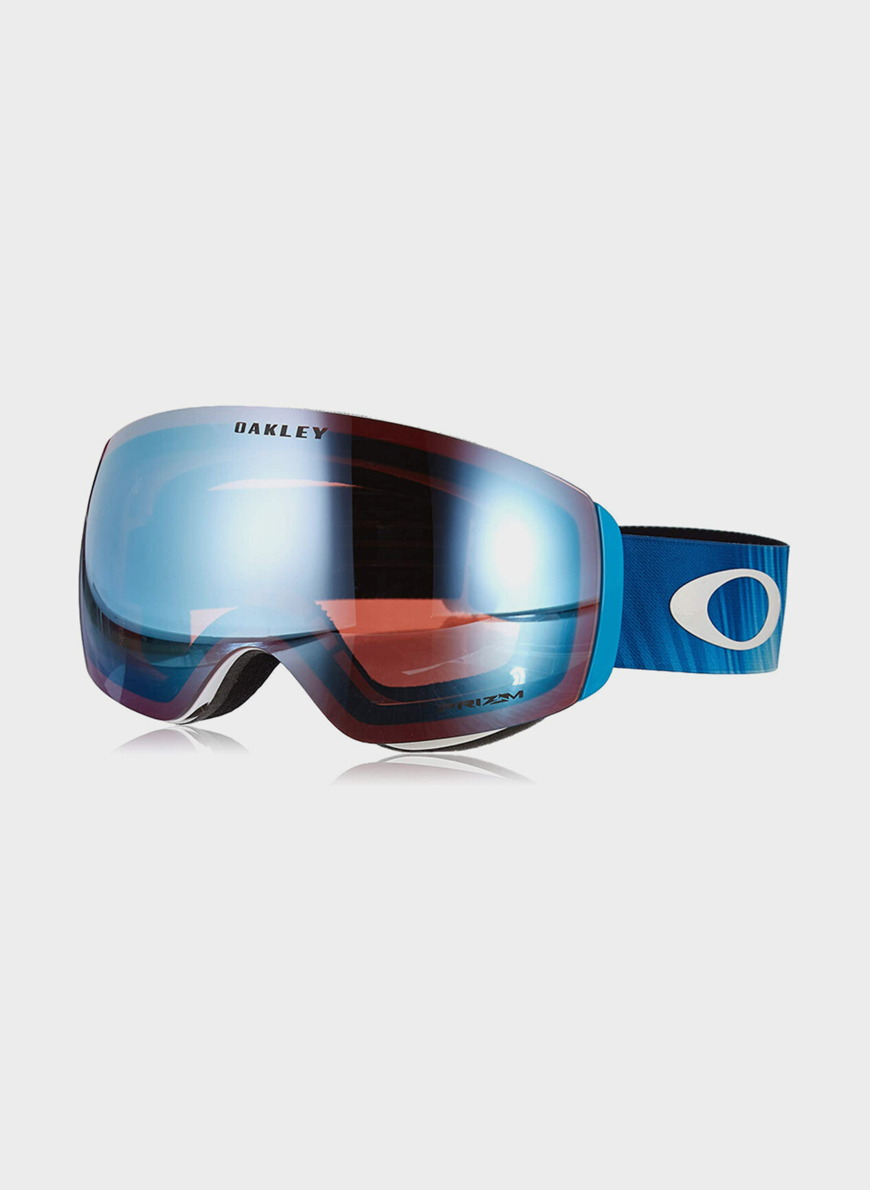OAKLEY MASCHERA DA SCI FLIGHT DECK XM Azzurro Bianco Susi