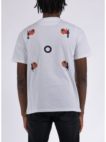T-SHIRT ROP BUTTERFLY, WHITE, small