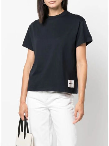 T-SHIRT GIROCOLLO, 001, small