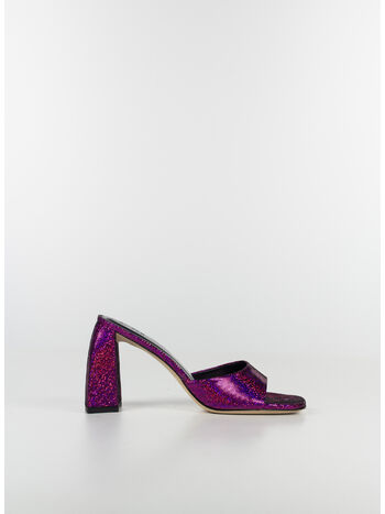 SCARPA MICHELE FUCHSIA DISCO DOT LEATHER, FCH FUCHSIA, small
