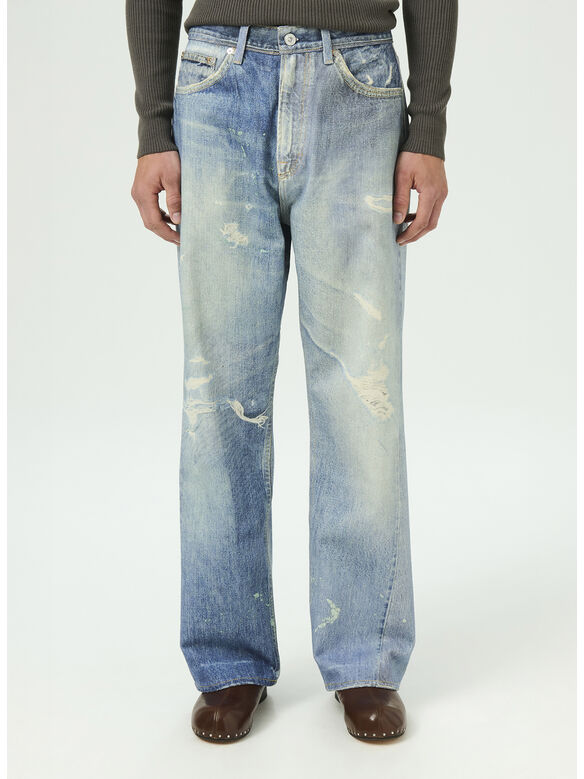 JEANS THIRD CUT, DIGITAL DENIM PRINT, medium