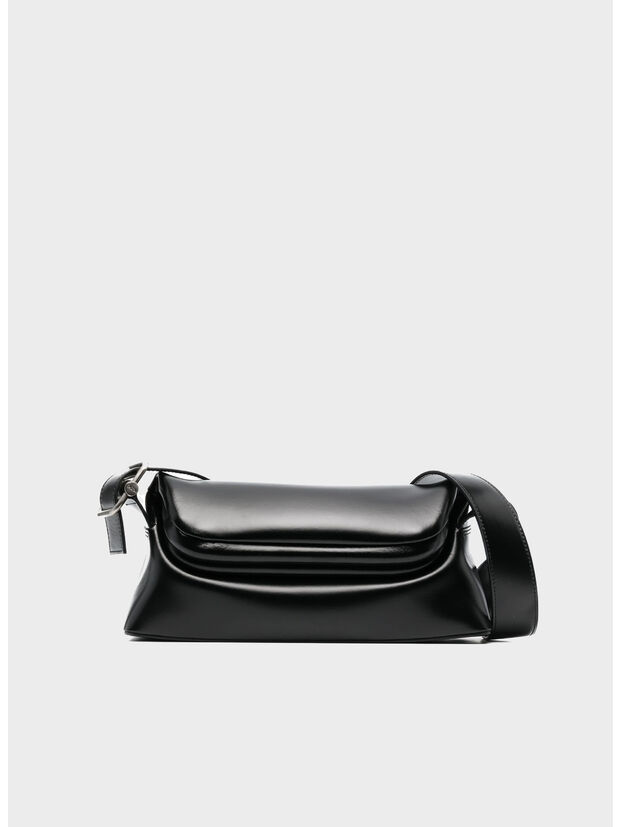 BORSA A SPALLA, BLACK, large