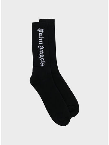 CALZINI CLASSIC LOGO UNISEX, 1001 BLACK WHITE, small